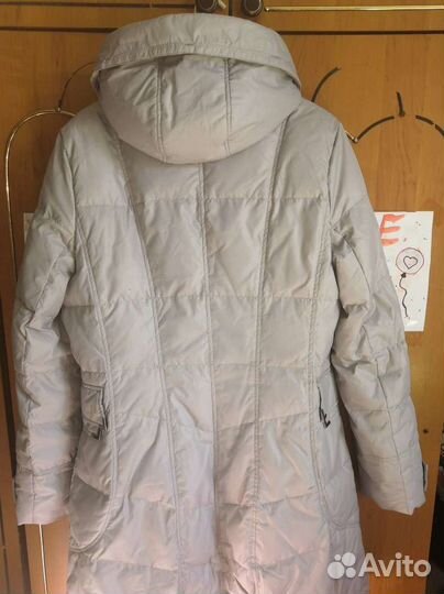 Пуховик женский длинный 52 54