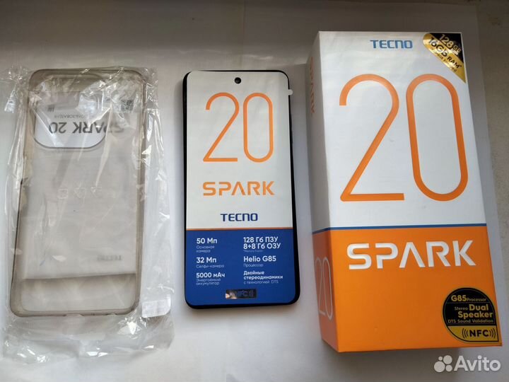 TECNO Spark 20, 8/128 ГБ