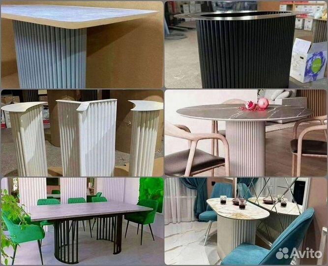 Подстолье лофт / Подстолье для круглого стола