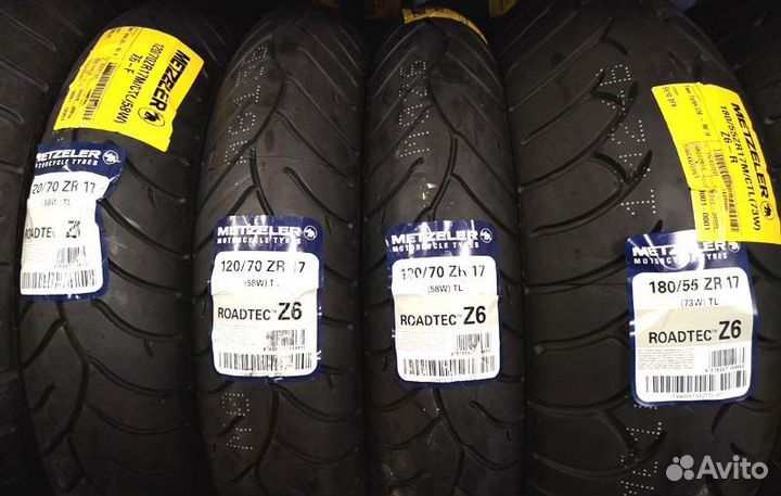 Моторезина 120 70 17 Metzeler Roadtec Z6