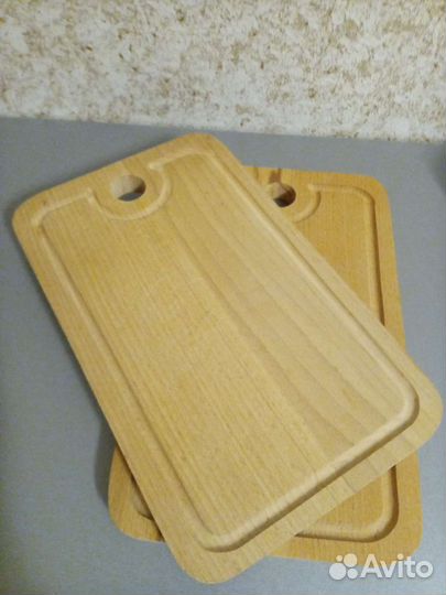 Набор разделочных досок на подставке, дерево