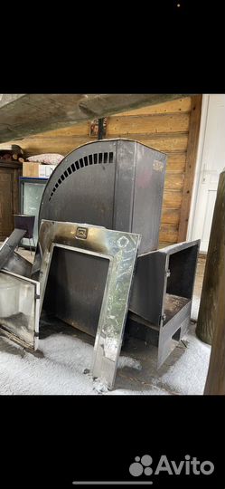 Печь каменка теплодар каскад-панорама 18лп