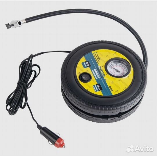 Компрессор автомобильный торнадо, завгар. насос