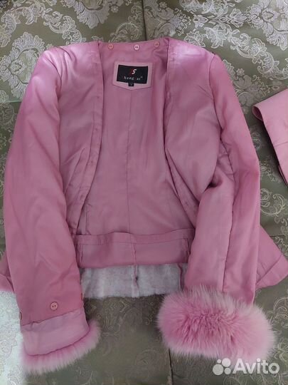 Куртка женская.Цвет пыльная роза