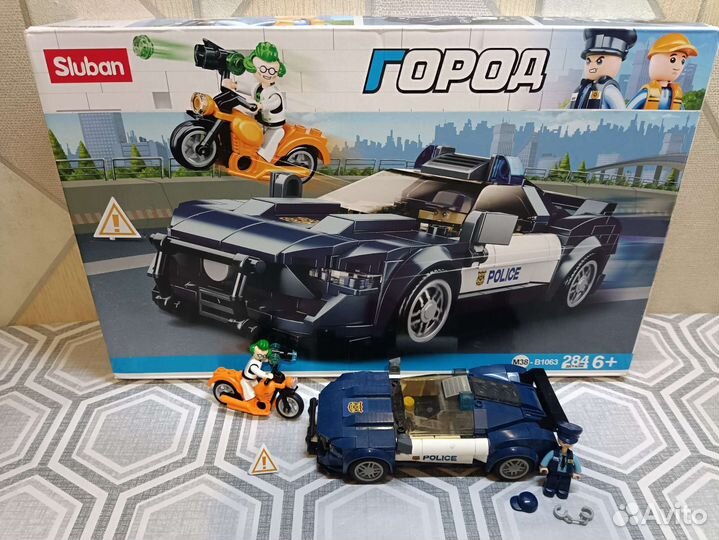 Конструкторы Sluban Город