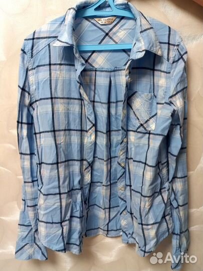 Рубашка в клетку для девочки