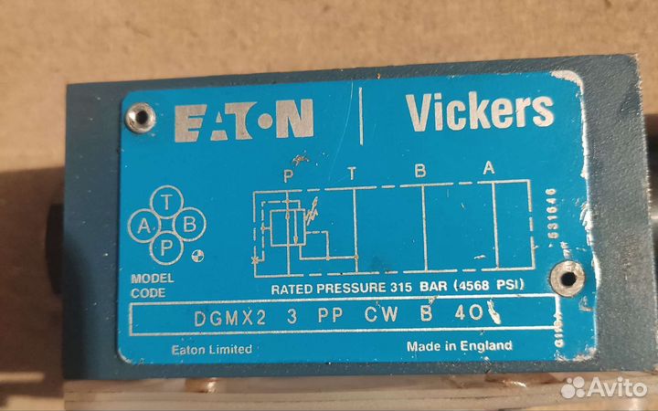 Редукционный клапан dgmx2 3 PP CW B 40