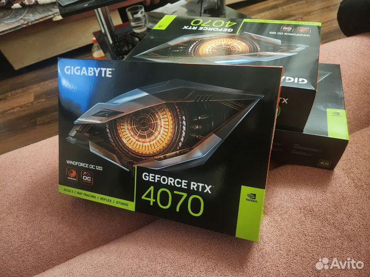 Видеокарта rtx 4070 gigabyte