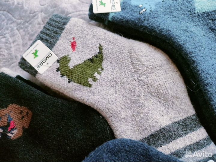 Носочки детские теплые