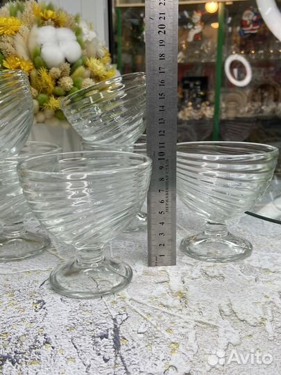 Креманки стекло(набор)