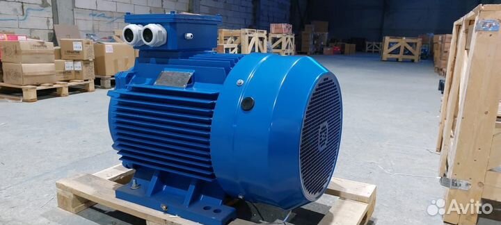 Электродвигатель аир 250М2 (90кВт-3000об) новый