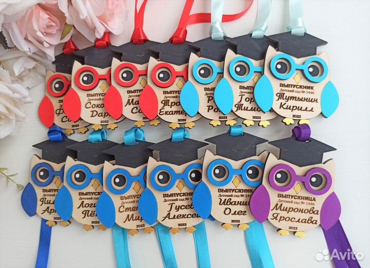 Медаль выпускника именная 