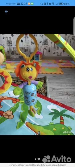 Развивающий коврик tiny love