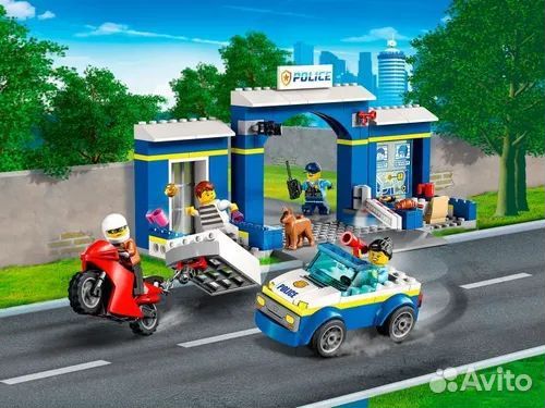 Конструктор lego Набор Police Station Chase 60370