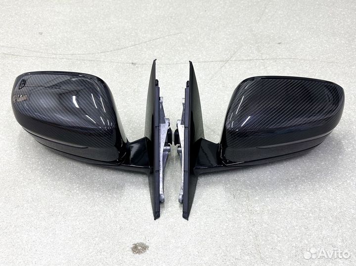 BMW G30 комплект зеркал Карбон 9 Pin