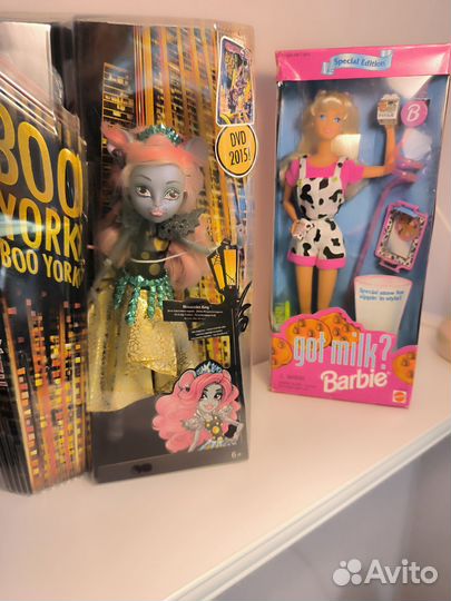 Кукла Монстер Хай и Барби 90х