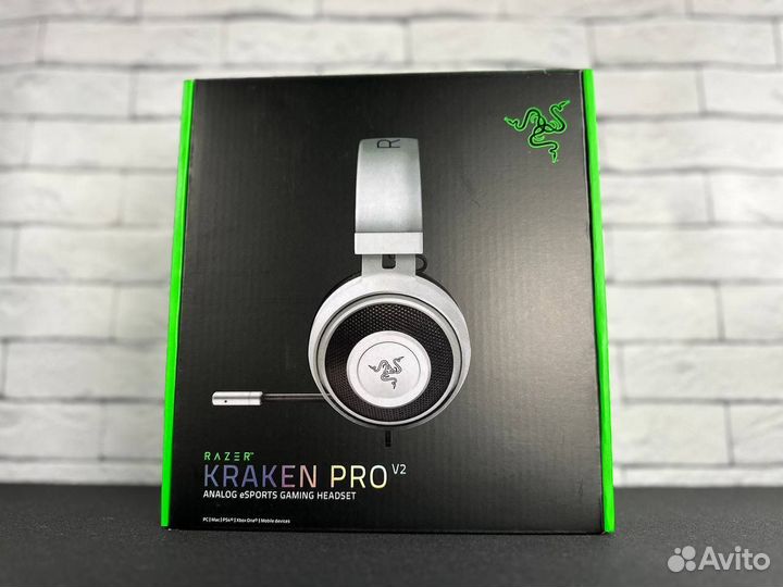 Razer Kraken Pro V2 (Белый)