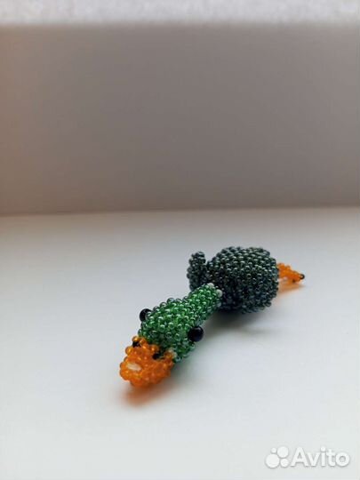 Уточка из бисера