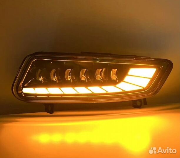 LED птф Volkswagen Polo рестайлинг V 2015-2020