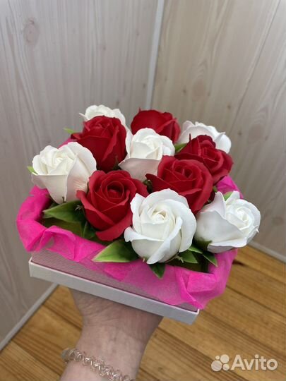 Букет из мыла