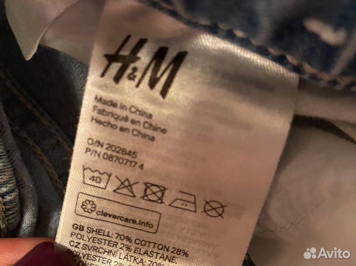 Джинсы h&m на девочку
