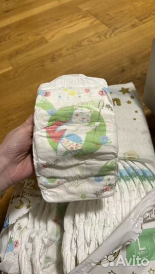 Подгузники yokosun premium l размер л