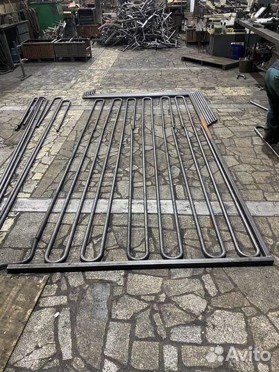 Гибка профильной трубы, штамповка,сварка