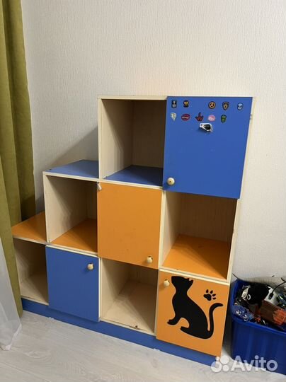 Детский стеллаж, комод бесплатно