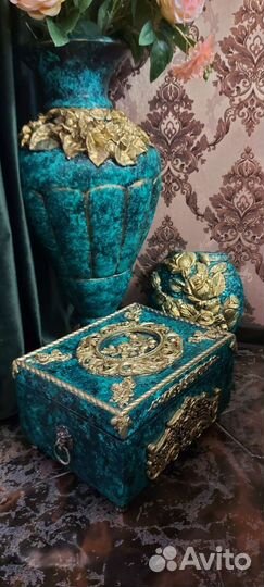 Ваза шкатулка кашпо