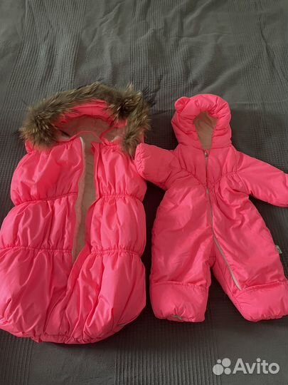 Детский комбинезон и конверт