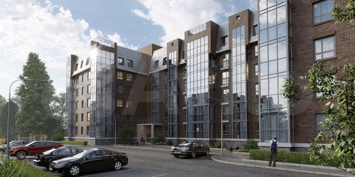 1-к. квартира, 41,4 м², 4/6 эт.