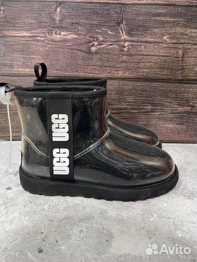 Ugg classic clear mini прозрачные женские