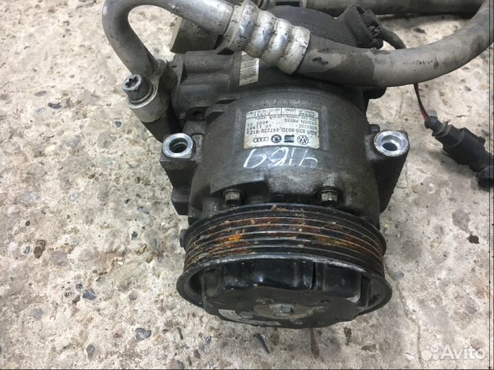 Компрессор кондиционера для Skoda Fabia 1999-2007