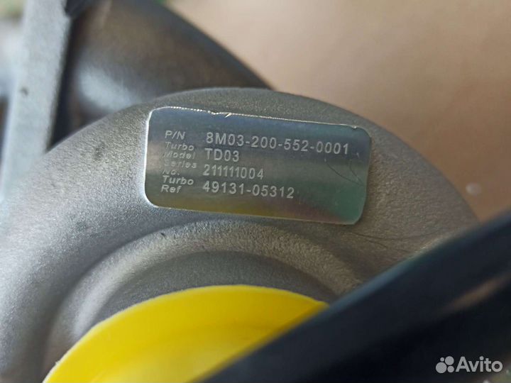 Турбина Ford Transit 49131-05312 115 л.с