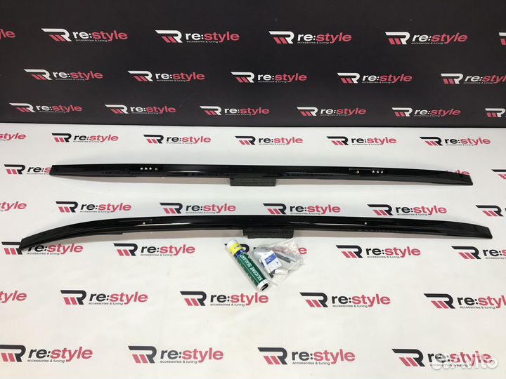 Рейлинги Toyota RAV4 (XA50) с18г Черные