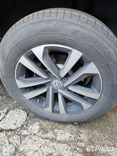 Литые диски r17 Volswagen оригинал