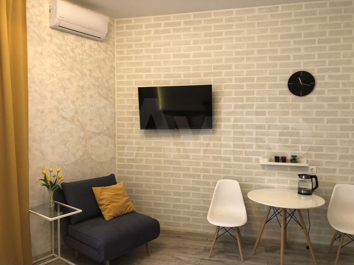 Квартира-студия, 26 м², 2 кровати