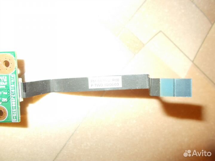 USB плата HP Pavilion G62; G72 / HP Compaq CQ62