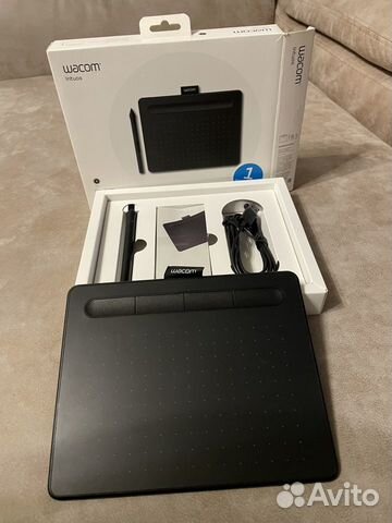 Графический планшет Wacom Intuos S Black CTL-4100K