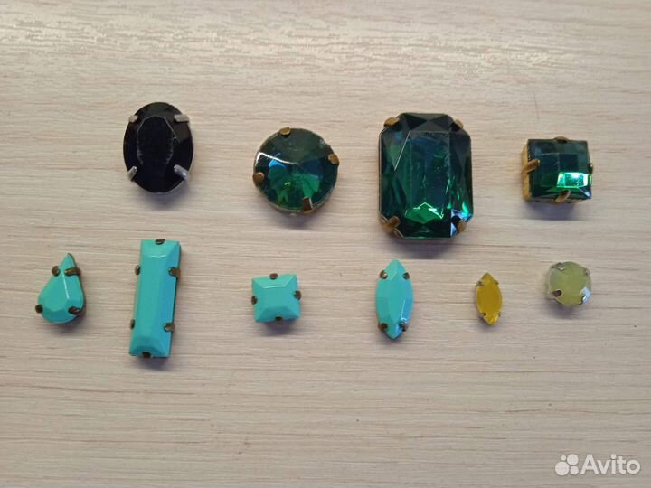 Кристаллы в оправе 10 видов