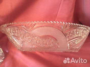 Хрустальная посуда СССР