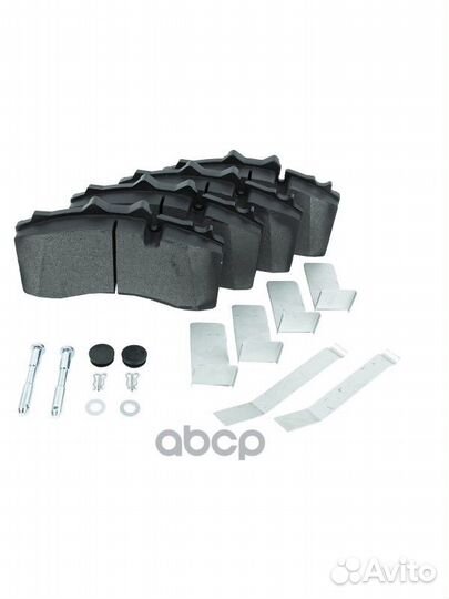 Z07208 колодки дисковые WVA 29228 210.8x114.5x