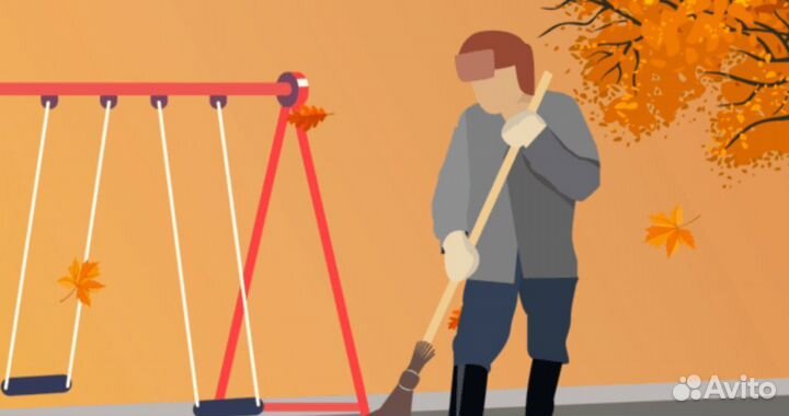 Дворник на АЗС (неполный день)