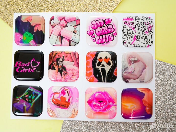 3d стикеры на телефон от производителя