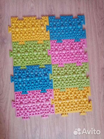 Коврик пазл массажный