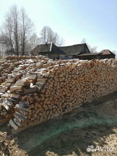 Дрова сухие, колотые