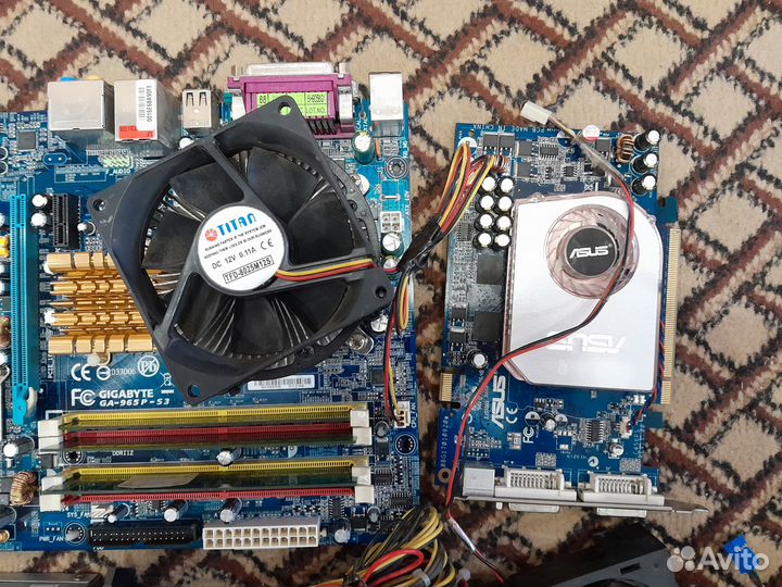 Комплектующие для пк бу