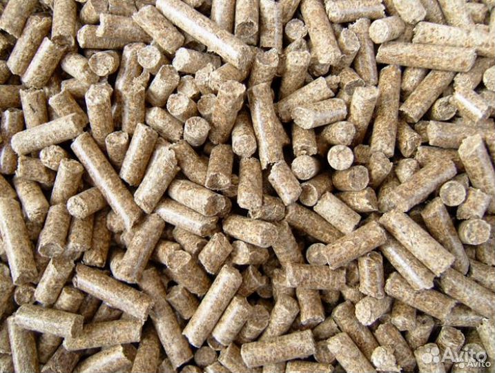 Пеллеты 6мм светло-серые в пакетах по 15кг