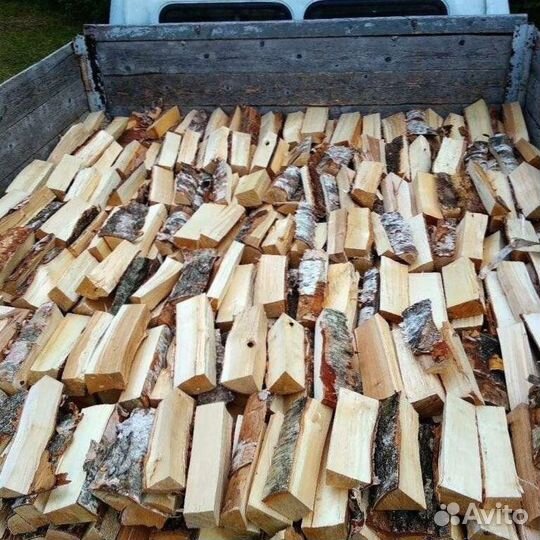 Дрова колотые ольха и береза