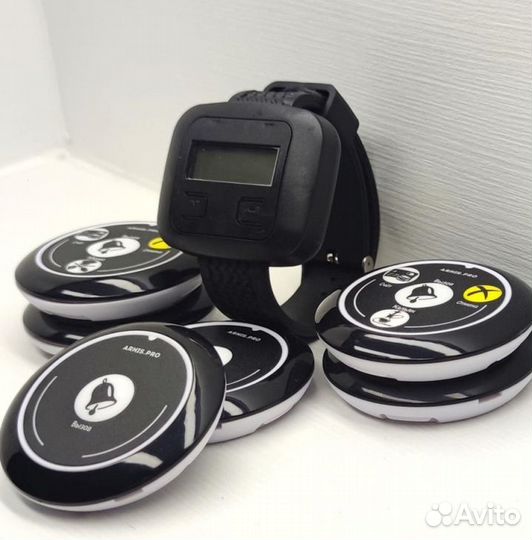 Кнопка вызова мед персонала, врача и часы пейджер